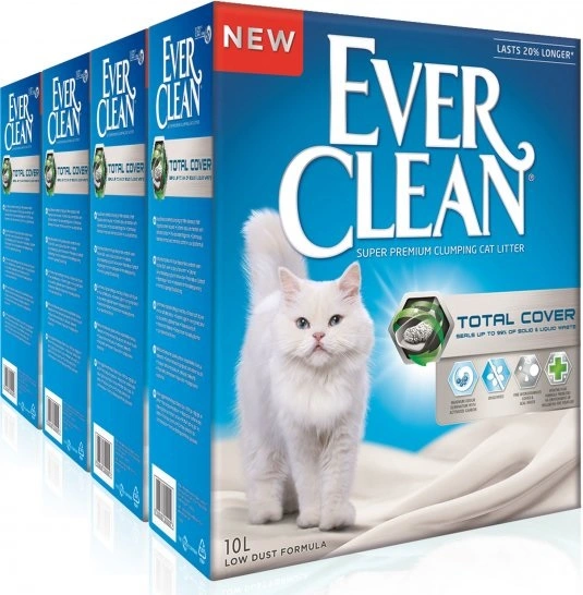 Ever Clean Total Cover Kattegrus 10 L